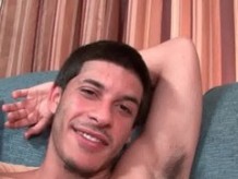 str8 hung Latino 18yr old minimum wage tire stacker goes gay for pay.