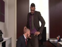 Office gay fuck