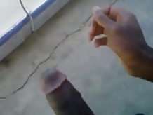 Big Black Dick cumming in Public