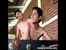 David Noe Plays Strip Foosball