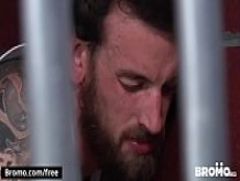 Bromo - Rocko South con Zane Anders en Barebacked In Prison Parte 1 Escena 1