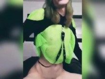 Femboy olas juguete y arruinado el orgasmo