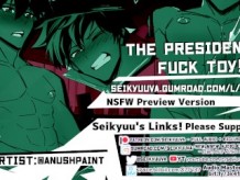 (My Hero Academia) ¡El juguete sexual del presidente Deku!