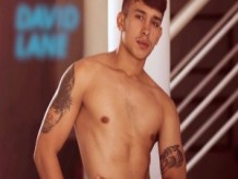 Flirt4Free - David Lain - El semental hispano hace drenar su polla perfecta