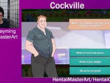 ¿Sediento y hambriento? Cockville # 39 con Hentai Gayming