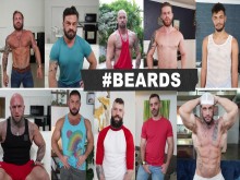 GUY SELECTOR - Compilación de Bearded Bad Boys con Buck Richards, Gunnar Stone, James Fox y más