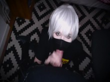 bastante femboy puta mamada y facial POV