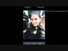 Latina Cop Sextape Leaked Scandal (Real)