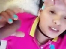 Cacho a mi hermana dedeandose