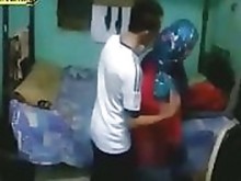 Arab Hijab Teen Fucked by Lover In culo