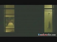 Masturbador de ventanas del hotel