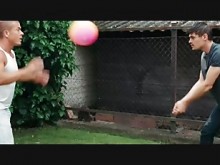 Ella no pierde ninguna pelota