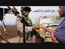 Tour del botín: los soldados estadounidenses usan cabra como pago para árabe