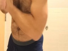 ¡Recopilación de flexiones de osos musculosos peludos!