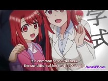 Increíble sexy hentai pelirroja quiere polla