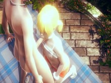 Yaoi Femboy - Recibe una mamada y un anal por otro femboy - Sissy crossdresser Japonés Asiático Manga Anime Juego Porno Gay
