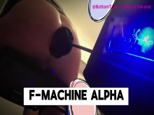 ME ESTOY FOLLANDO mi nueva Fuckmachine F-machine ALPHA profundidad de penetración controlada por la aplicación