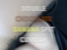 Deliciosa mezcla de hombres de color aplastando el culo de un k llorón