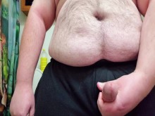 Solo acariciando en el baño, ¿Quieres que te embista?