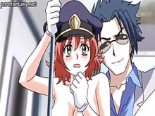 Tetona anime minx es follada analmente