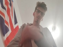 Me pajeo con mi gran verga