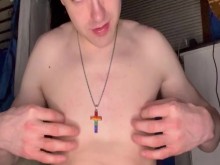 Alardeo y Azoto Mi Culo Twink y Caliente