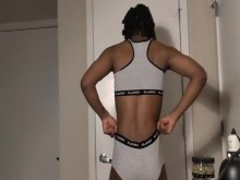 Rápida chupada de consolador y compilación de twerk