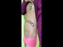 ¿Extranjero dentro de mi vientre? Fetiche de hinchazón del vientre - embarazada de extraterrestre