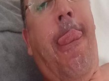 Gay cazador cumeating oso carga