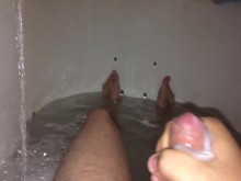 Latino twink hora del baño parte 2 el cumming