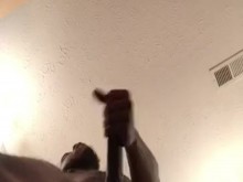 frotar uno en el baño