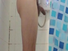 Paja en la ducha