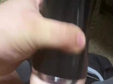 Chico gordo disfruta de su Fleshlight