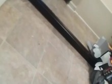 Paja en el baño