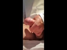 Masturbación matutina antes de ir a trabajar.