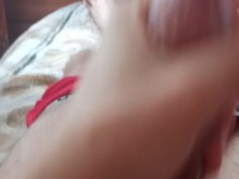 Jugando con un juguete nuevo