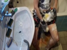 Algo de mi archivo - lavado de pantalones cortos