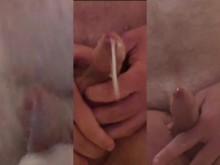 Multivideo de 7 corridas, follando y de rodillas