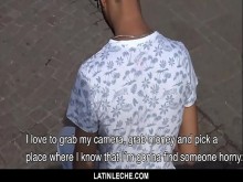 LatinLeche - Semental tatuado se folla a un chico latino sexy al aire libre